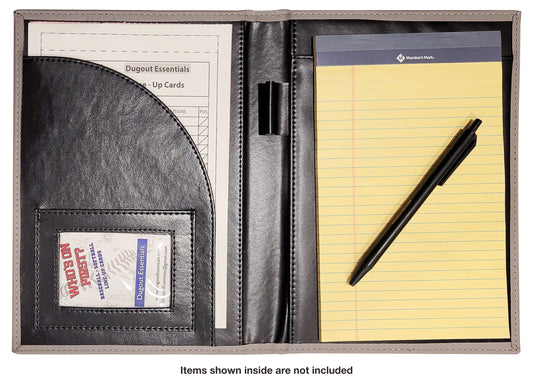 Notepad and Lineup Card Holder